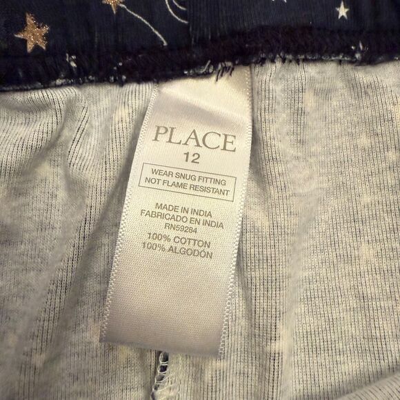 Childrens Place Girls Sparkle Like a Unicorn Long Sleeve Pajama Set Size 12 - Picture 8 of 9